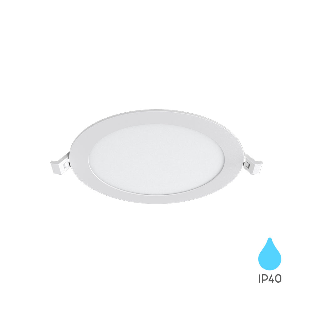 12W LED Panel Einbaustrahler Deckenspot Ultra Flach Einbauleuchte Einbauspot 230V 6500K Kaltweiß – Bild 1