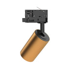 Braytron 3-Phasen GU10 LED Schienenstrahler Gold Stromschienen Spot drehbar - schwenkbar – Bild 5