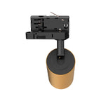 Braytron 3-Phasen GU10 LED Schienenstrahler Gold Stromschienen Spot drehbar - schwenkbar – Bild 6