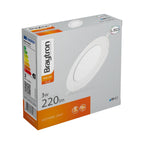 3W LED Einbaustrahler Deckenspot Ultra Flach Einbauleuchte Einbauspot 230V IP40 4000K Neutralweiß – Bild 7
