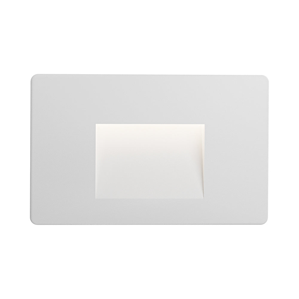 3W LED Treppenlicht Treppenbeleuchtung Treppenleuchte Stufenlicht Stufen Leuchte Eckig Weiß – Bild 1