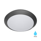 Braytron Deckenleuchte Deckenlampe Deckenlicht E27 Grau Eingang Flur Außenbereich modern – Bild 1