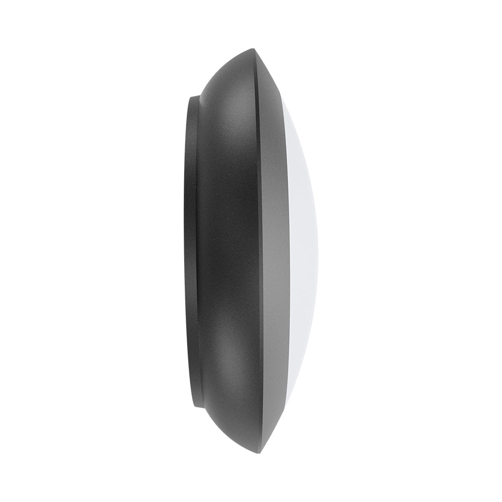 Braytron Deckenleuchte Deckenlampe Deckenlicht E27 Grau Eingang Flur Außenbereich modern – Bild 5