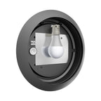 Braytron Deckenleuchte Deckenlampe Deckenlicht E27 Grau Eingang Flur Außenbereich modern – Bild 7