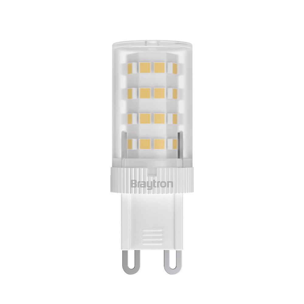 G9 LED Leuchtmittel 5W 6500K Kaltweiß 220V Energiesparlampe Stiftsockel Braytron D360 – Energielabel