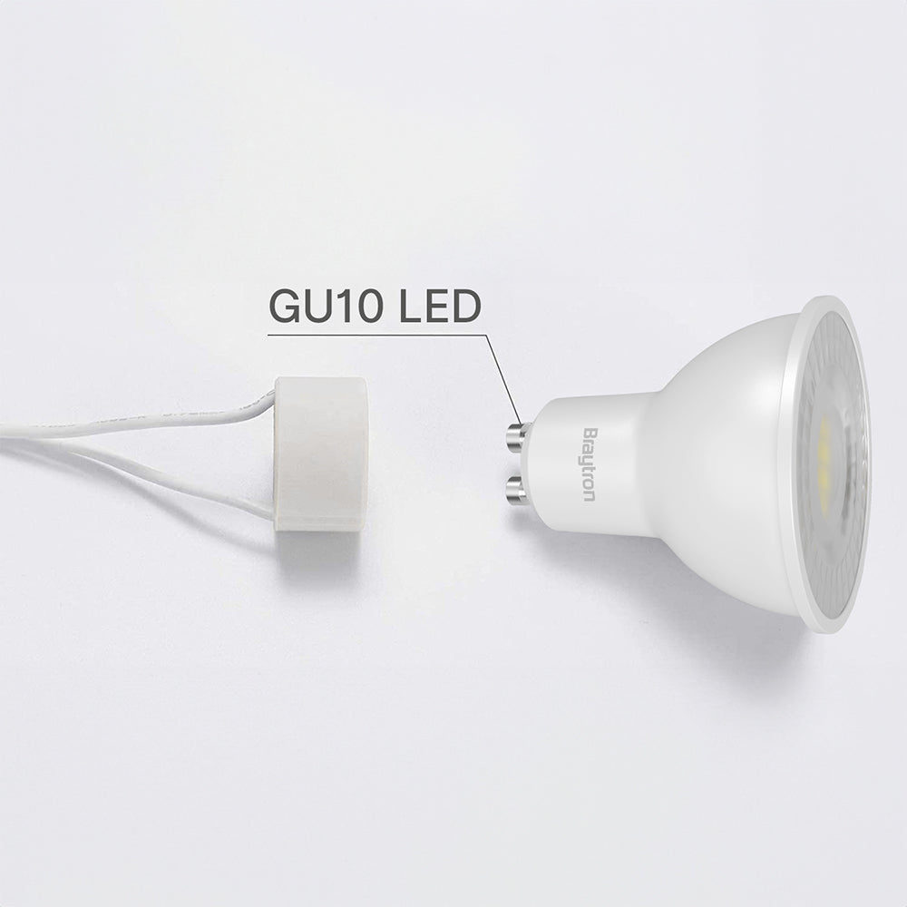 Braytron GU10 Keramikfassung Sockel für LED Halogen Leuchtmittel Lampenfassung 230V – Bild 1