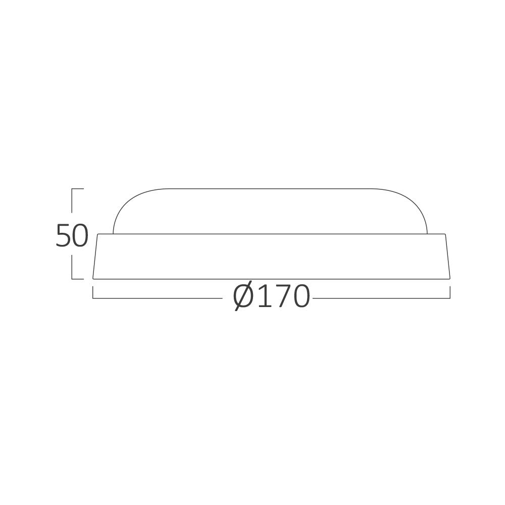 Braytron LED 12W Wand Decken Leuchte Feuchtraumleuchte Keller Außen Flur Garage 3000K IP54 Bad – Bild 6