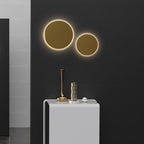 Braytron LED 12W Wandleuchte Designer Wandlicht Rund Gold indirekte Beleuchtung IP65 3in1 3000-6500K – Bild 1