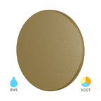 Braytron LED 12W Wandleuchte Designer Wandlicht Rund Gold indirekte Beleuchtung IP65 3in1 3000-6500K – Bild 11
