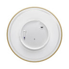 Braytron LED 12W Wandleuchte Designer Wandlicht Rund Gold indirekte Beleuchtung IP65 3in1 3000-6500K – Bild 3