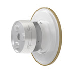 Braytron LED 12W Wandleuchte Designer Wandlicht Rund Gold indirekte Beleuchtung IP65 3in1 3000-6500K – Bild 4
