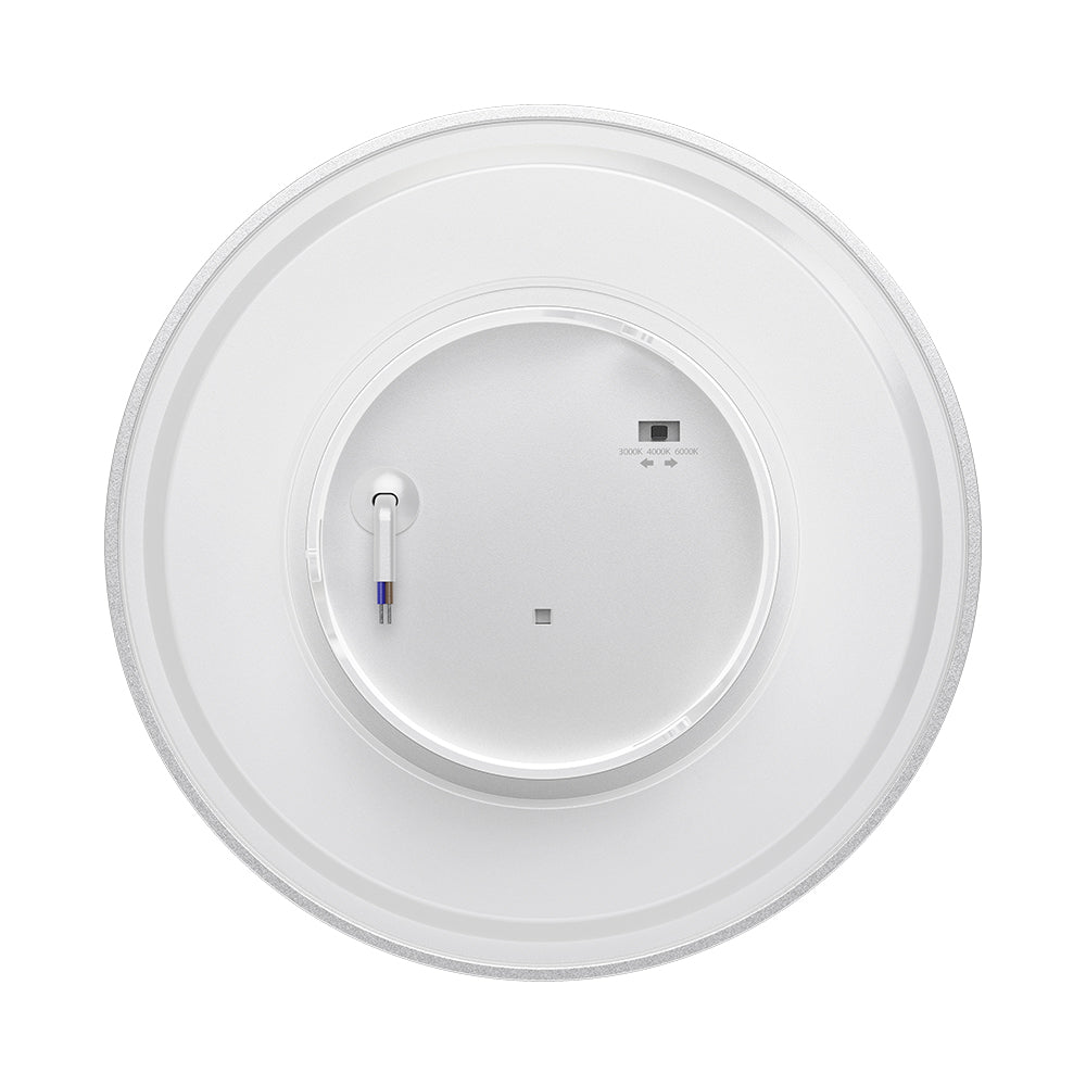 LED 12W Wandleuchte Designer Wandlicht Rund Weiß indirekte Beleuchtung IP65 3000-6500K – Bild 5