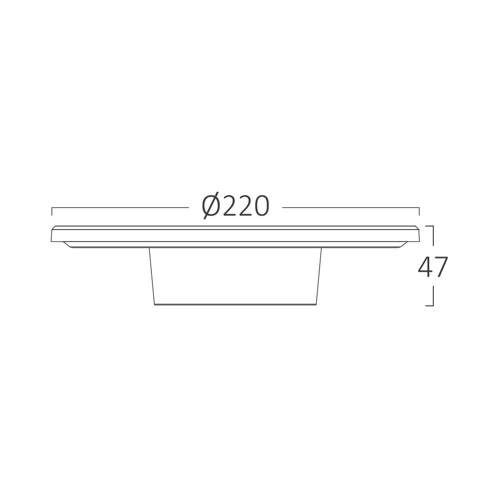 LED 12W Wandleuchte Designer Wandlicht Rund Weiß indirekte Beleuchtung IP65 3000-6500K – Bild 7