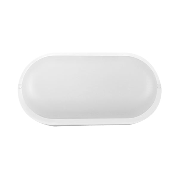 LED 18W Wand Decken Leuchte Oval Feuchtraumleuchte Weiß Außen Garage 6500K/ IP54 – Bild 9