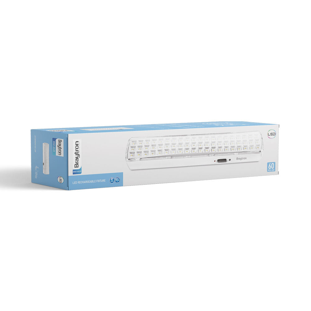Braytron LED Akku Notleuchte Notbeleuchtung Sicherheitsleuchte Notlicht Notlampe 4 Watt 60 LED`s – Bild 13