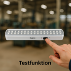 Braytron LED Akku Notleuchte Notbeleuchtung Sicherheitsleuchte Notlicht Notlampe 4 Watt 60 LED`s – Bild 5