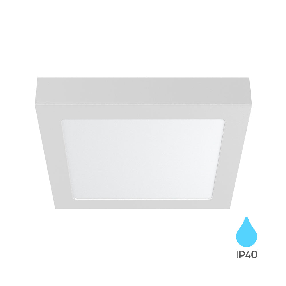 LED Aufbau Deckenleuchte Deckenlicht Eckig 18W 1760LM 3000K, 20X20cm Ultra Slim LED Panel – Bild 1