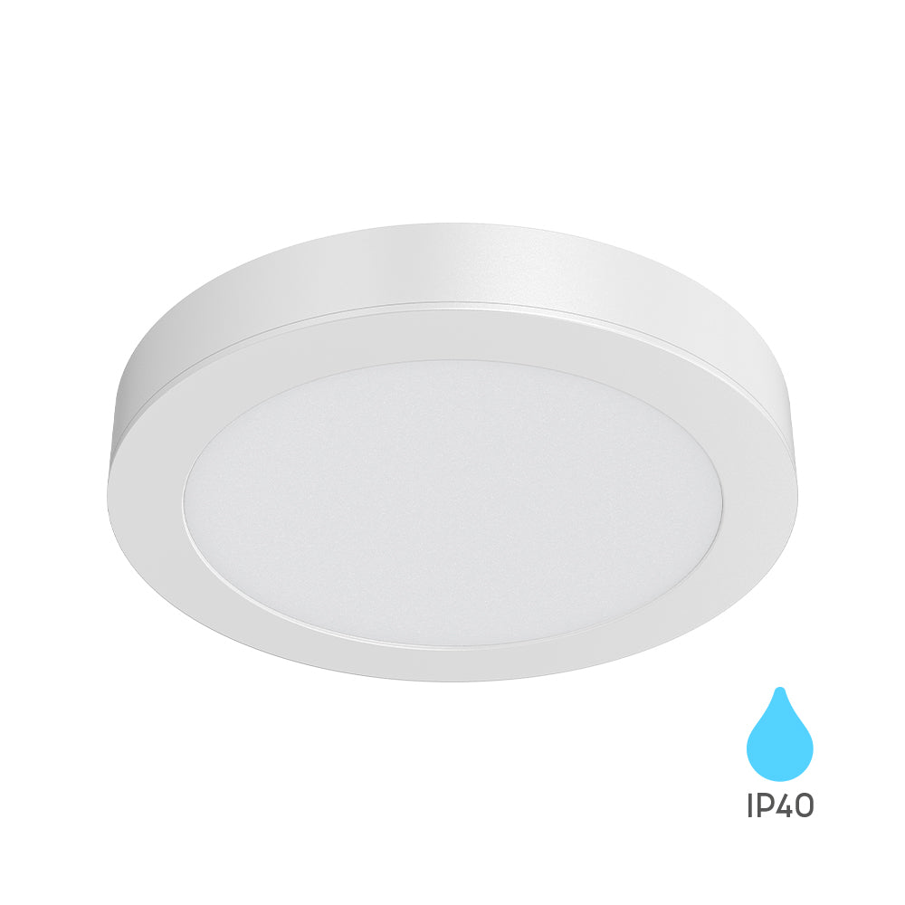 LED Aufbau Deckenleuchte Deckenlicht Rund 18W 1760LM 6500K, Ø23cm Ultra Slim LED Panel – Bild 1