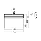 LED Aufbau Fluchtweg Notleuchte Notlicht Fluchtwegleuchte Notausgang Notbeleuchtung 3W – Bild 4