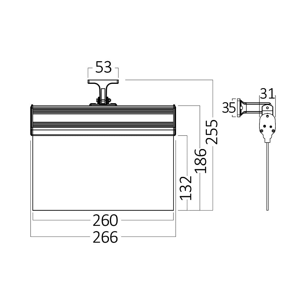 LED Aufbau Fluchtweg Notleuchte Notlicht Fluchtwegleuchte Notausgang Notbeleuchtung 3W – Bild 4