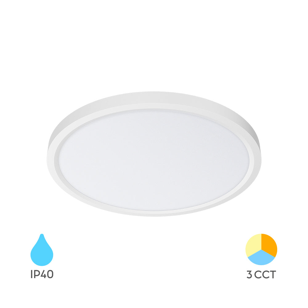 Braytron LED Deckenlampe Panel Dünn Deckenleuchte Schlafzimmer Wohnzimmer Flur Lampe 36W 3CCT – Bild 8