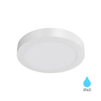 Braytron LED Deckenleuchte 12W Ø17cm Flach rund Weiß Deckenlampe Deckenlicht Flur WC hell 6500K – Bild 1