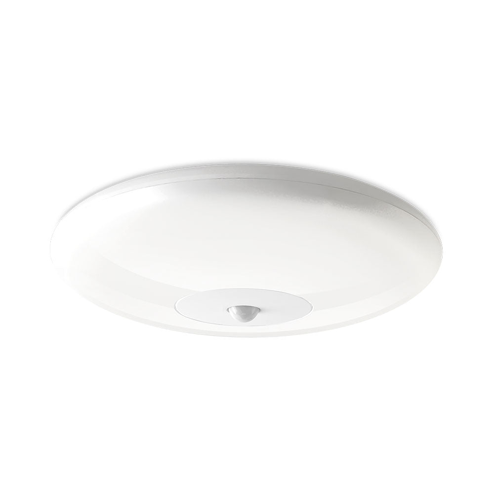 LED Deckenleuchte Ø26cm Sensor Bewegungsmelder Deckenlicht Bad rund 18W IP44 3000K – Bild 3