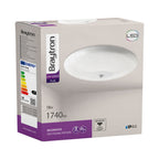 LED Deckenleuchte Ø26cm Sensor Bewegungsmelder Deckenlicht Bad rund 18W IP44 6500K – Bild 6