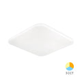 LED Deckenleuchte, Deckenlicht Eckig 24W mit Sternenhimmel-Effekt, 3IN1 Farbtemperatur, 2450 Lumen – Bild 1
