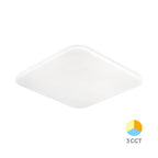 LED Deckenleuchte, Deckenlicht Eckig 24W mit Sternenhimmel-Effekt, 3IN1 Farbtemperatur, 2450 Lumen – Bild 1