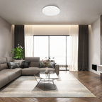 LED Deckenleuchte, Deckenlicht Rund 24W mit Sternenhimmel-Effekt, 3IN1 Farbtemperatur, 2450 Lumen – Bild 2