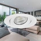 Braytron LED Deckenspot Einbauspot 5W schwenkbar IP20 6500K Kaltweiß öffnungsmaß Ø68mm – Bild 8