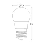 Braytron LED E27 G45 Tropfenform Leuchtmittel 5W Kugel Lampe Birne 450 Lumen 3000K Warmweiß – Bild 4