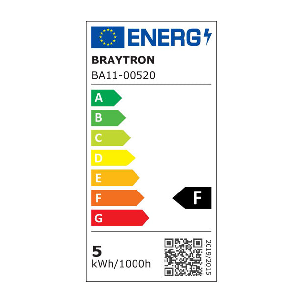 Braytron LED E27 G45 Tropfenform Leuchtmittel 5W Kugel Lampe Birne 450 Lumen 3000K Warmweiß – Bild 5