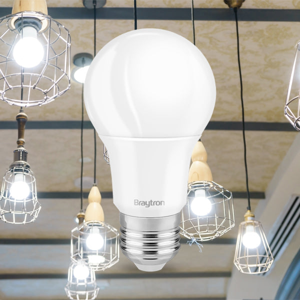 Braytron LED E27 Luchtmittel 9W A60 4000K Neutralweiß Birnenform 806 Lumen – Bild 2
