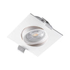 LED Eckig 7W Dimmbar Einbaustrahler schwenkbar 3in1 CCT Spot 650lm Warmweiß - Kaltweiß Ø68mm – Bild 5