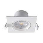 LED Eckig 7W Dimmbar Einbaustrahler schwenkbar 3in1 CCT Spot 650lm Warmweiß - Kaltweiß Ø68mm – Bild 6