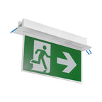 LED Einbau Fluchtweg Notleuchte Notlicht Fluchtwegleuchte Notausgang Notbeleuchtung 3W – Bild 6