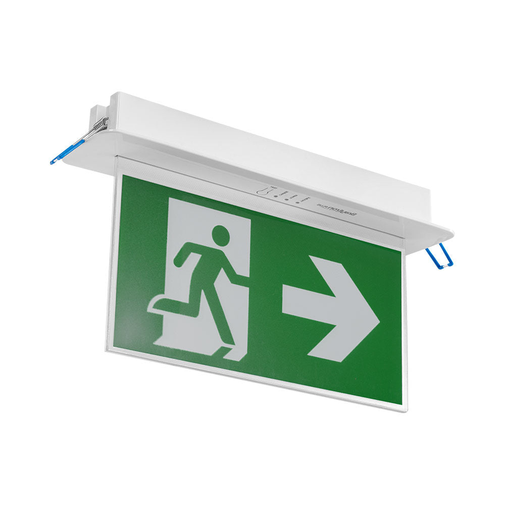 LED Einbau Fluchtweg Notleuchte Notlicht Fluchtwegleuchte Notausgang Notbeleuchtung 3W – Bild 6