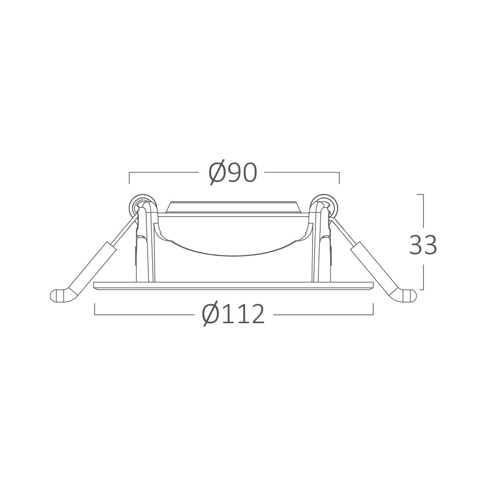 Braytron LED Einbauspot schwenkbar 10W 3CCT schaltbar Deckenstrahler Einbaustrahler Spot – Bild 7