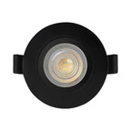 Braytron LED Einbaustrahler 7W IP54 3in1 CCT Spot 630lm Einbauleuchte Einbauspot Badezimmer Schwarz – Bild 2