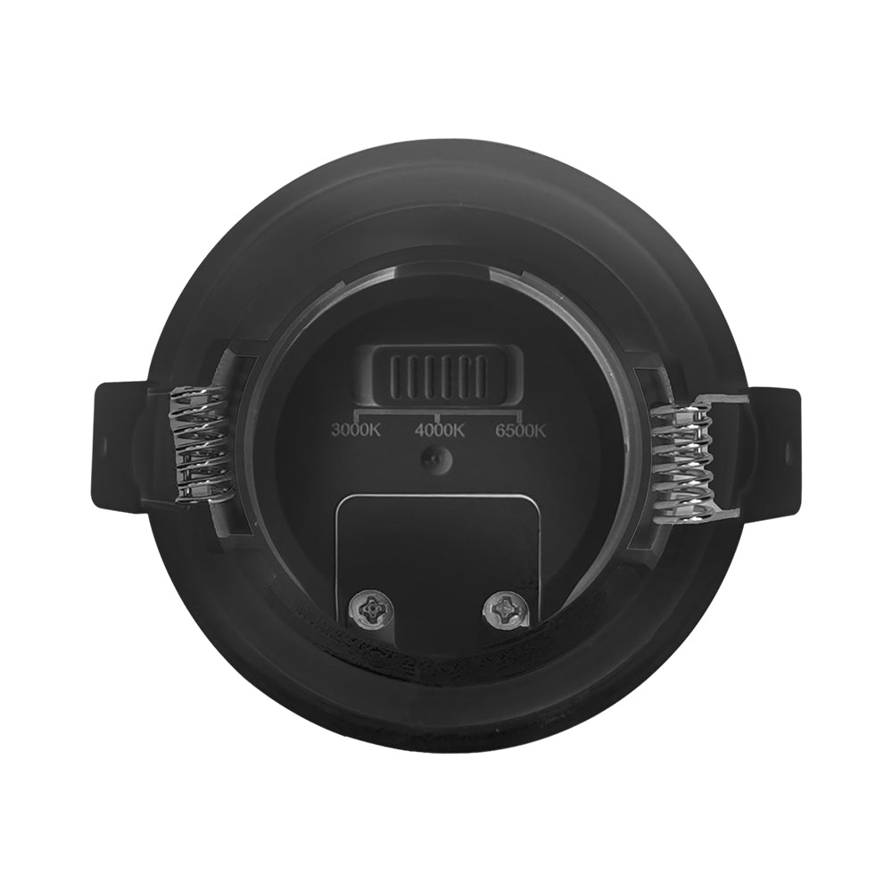 Braytron LED Einbaustrahler 7W IP54 3in1 CCT Spot 630lm Einbauleuchte Einbauspot Badezimmer Schwarz – Bild 3