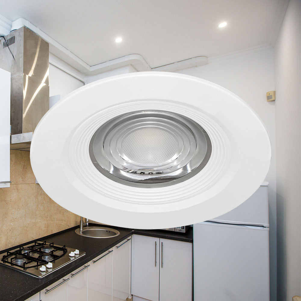 Braytron LED Einbaustrahler IP54 LED Spot 7W 3CCT Bad Einbauspot schwarz Feuchtraum 630 Lumen Weiß – Bild 1