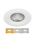 Braytron LED Einbaustrahler IP54 LED Spot 7W 3CCT Bad Einbauspot schwarz Feuchtraum 630 Lumen Weiß – Bild 4