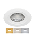 Braytron LED Einbaustrahler IP54 LED Spot 7W 3CCT Bad Einbauspot schwarz Feuchtraum 630 Lumen Weiß – Bild 4