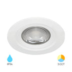 Braytron LED Einbaustrahler IP54 LED Spot 7W 3CCT Bad Einbauspot schwarz Feuchtraum 630 Lumen Weiß – Bild 10