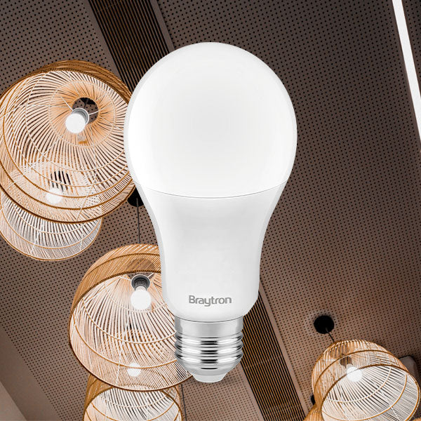 Braytron LED Glühbirne Birnenform E27 16W 4000K 1620 Lumen Neutralweiß Leuchtmittel A65 Ersetzt 105W – Bild 2