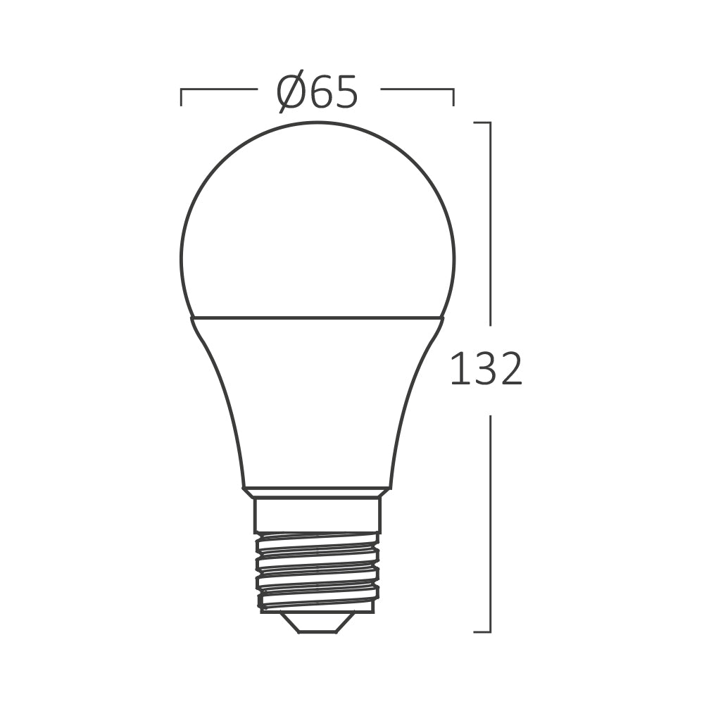 Braytron LED Glühbirne Birnenform E27 16W 4000K 1620 Lumen Neutralweiß Leuchtmittel A65 Ersetzt 105W – Bild 3