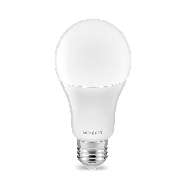 Braytron LED Glühbirne Birnenform E27 16W 6500K 1620 Lumen Kaltweiß Leuchtmittel A65 Ersetzt 105W – Bild 1