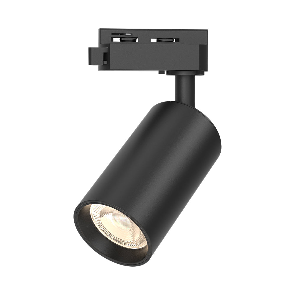 Braytron LED GU10 Schienenstrahler 1-Phasen-System, schwenkbar & drehbar Schwarz max. 10W – Bild 1